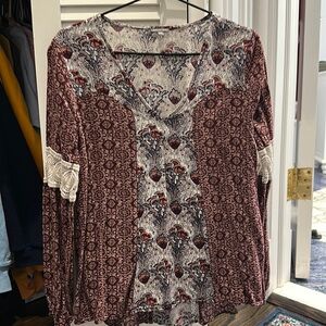 Long sleeve summer top